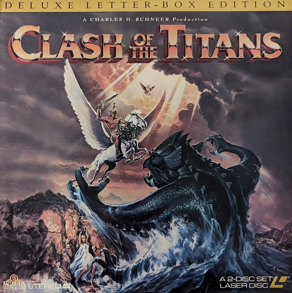 Clash Of The Titans (1981) North American Laserdisc – Rare VHS and  LaserDiscs